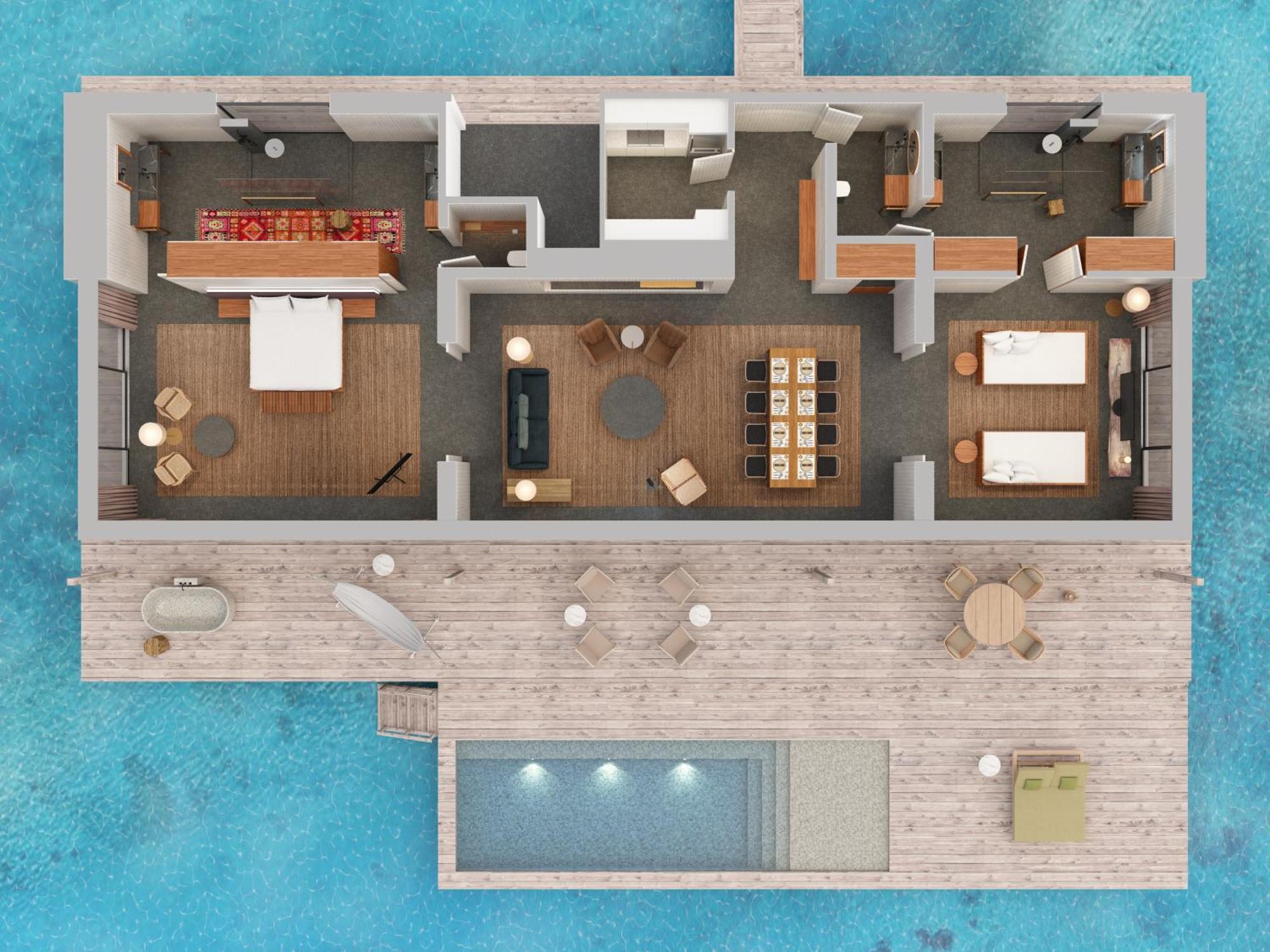 Patina Maldives, Fari Islands Hotel Gaafaru Szoba fotó
